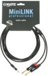 KLOTZ Аудио кабел мини жак-два жака Klotz KY5-300 PRO 3 метра