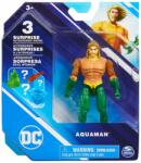 DC Universe Infinite Figurina cu 2 accesorii surpriza, DC Universe, Aquaman, 10 cm, 20137129 Figurina