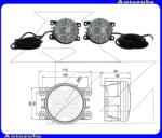 CITROEN C1 1 2009.01-2012.02 /CN, CM/ Nappali fény szett "LED-es" (bal+jobb) MAGNETI MARELLI 713120117010