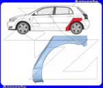 TOYOTA COROLLA 2002.01-2004.05 /E120, 130/ Hátsó sárvédő javítóív bal "5 ajtós" POTRYKUS P811483-4