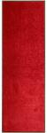 vidaXL piros kimosható lábtörlő 60 x 180 cm (323423)