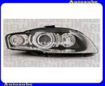 AUDI A4 B7 2004.11-2007.10 /8E/ Fényszóró jobb XENON (D1S/H7) fehér indexes (izzó és elektronika nélkül) MAGNETI MARELLI 711307022676