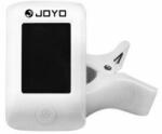 Joyo digitális mini kromatikus hangoló, felcsíptethető, fehér