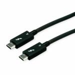 Roline Cablu Thunderbolt 4 (USB type C) pasiv 8K60Hz/40Gb/100W T-T 1m, Roline 11.02. 9046 (11.02.9046-10)
