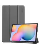 ENKAY LEATHER Husă cu clapetă pentru Samsung Galaxy Tab S6 Lite 2024 / S6 Lite 2022 / S6 Lite gri