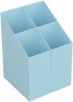 ICO Írószertartó ICO műanyag 4 részes, pasztell kék