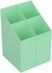 ICO Írószertartó ICO műanyag 4 részes, pasztell zöld