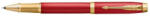 Parker Royal Im Premium Rollertoll Piros Cizellált Arany Klipsz 2143647 (7060251004)