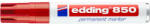 edding 850 Permanent Marker Piros D10 (7580086002)