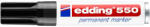 edding 550 Permanent Marker Fekete D10 (7580082000)