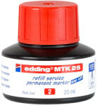 edding Mtk25 Tinta Permanent Markerhez Piros 25 Ml (7270020002)