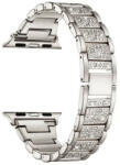 Apple Watch csillagfény strasszköves fém szíj 38/40/41/42 (series10)mm