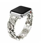 Apple Watch csillagfény strasszköves csavart fém szíj 38/40/41/42 (series10)mm