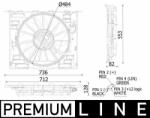 MAHLE Ventilator, radiator MAHLE CFF 549 000P - automobilus