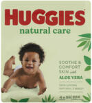 Huggies Natural Care nedves törlőkendő - 4x56 db