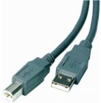 Vivanco Кабел Vivanco - 22228, USB-A/USB-B, 5 m, сив (22228)