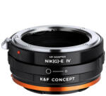  K&F Concept Nikon-G Sony E PRO Adapter - Sony Alpha Nikon (G) Átalakító, NIK(G)-NEX IV PRO