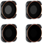K&F Concept GoPro Hero 9/10/11 4in1 ND/PL (ND8 ND16 ND32 ND64) ND-PL-szűrő Filter (4db) - GoPro Szűrő Kit (SKU.1954)