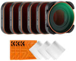  K&F Concept GoPro Hero 9/10/11 6in1 ND/CPL (CPL ND8 ND16 ND32 ND64 ND1000) ND-Polár-szűrő Filter (6db) - GoPro Szűrő Kit