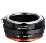  K&F Concept Nikon-G FUJIFILM PRO Adapter - Fujifilm X Nikon(G) átalakító, NIK(G)-FX IV PRO