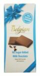 Belgian Csokoládé BELGIAN Milk No Sugar édesítőszeres tejcsokoládé 100g (14.01969)