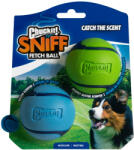 Chuckit! Sniff Fetch Ball mogyoróvaj/bacon illatú labda 6cm - 2db (CHUC33209)