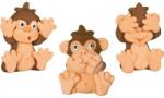 Brunnen Funny Monkeys majmos radír - 1 darab többféle - Brunnen (BP-1027415)