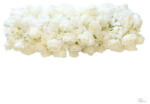  Asztaldísz selyemvirággal műanyag 100x35 cm fehér (DD67681)