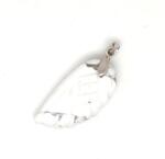 R. M. ékszer Angyalszárny medál Howlit 15x30mm (021420)