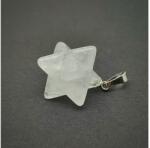 R. M. ékszer Merkaba medál Hegyikristály 2x2cm (020763)