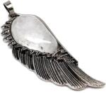 R. M. ékszer Angyalszárny medál fém Hegyikristály 2x6cm (021699)