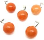 R. M. ékszer Golyó medál aventurin barack 12mm (021226)