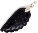 R. M. ékszer Angyalszárny medál goldstone kék 15x30mm (021474)