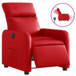 vidaXL Piros műbőr elektromos dönthető fotel (3206740) (3206740)
