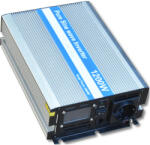 Panelectron EcoSine SWE-1200-12 1200W tiszta szinusz inverter LCD-vel 12V, távvezérelhető