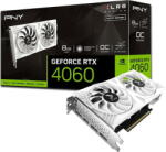 PNY GeForce RTX 4060 OC XLR8 VERTO Dual Fan White 8GB GDDR6 128bit (VCG40608DFWXPB1-O) Videokártya