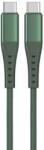 Lemontti Cablu de Date Lemontti Bending Aluminum Type-C la Type-C Fast Charge PD 60W 1.2M Verde (LEMCSTCF60V)