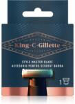 Gillette King C. Style Master capete de schimb pentru bărbați 1 buc