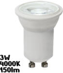 Eko-Light MINI GU10 izzó LED 3W 150lm 4000K semleges fehér (EKZA9598) (EKZA9598)