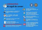  Autocolant PVC printat, A4, Covid-19, 10 reguli de urmat ACOLPA4-1 (ACOLPA4-1)
