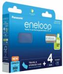 Panasonic Акумулаторна батерия Panasonic Eneloop & Storage Case, AAA, R03, 1.2V, 800mAh, NiMH, 4бр, в комплект с кутия за съхранение