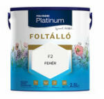Polifarbe Poli-Farbe Platinum Foltálló beltéri falfesték F2 fehér 2, 5 l