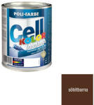 Polifarbe Poli-Farbe Cellkolor Aqua selyemfényű zománcfesték sötétbarna 1 l