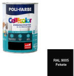 Polifarbe Poli-Farbe Cellkolor magasfényű zománcfesték RAL 9005 fekete 5 l