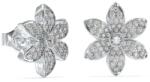 Guess Cercei Guess White Lotus stud floare cu cristale JUBE04145JWRHT-U
