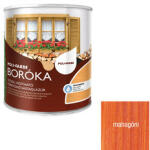 Polifarbe Poli-Farbe Boróka vízzel hígítható vastaglazúr mahagóni 2, 5 l
