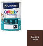 Polifarbe Poli-Farbe Cellkolor matt zománcfesték RAL 8016 barna 0, 8 l