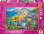 Schmidt Spiele Puzzle Schmidt din 1000 de piese - Hallstatt pitoresc (59766) Puzzle