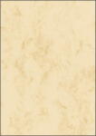  Sigel dekorációs papír - A4, 200 g/m2, márvány bézs, 50 lap