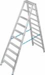 KRAUSE STABILO Professional két oldalon járható R13 lépcsőfokos állólétra, 2x10 fokos (136206) - praktikuskft